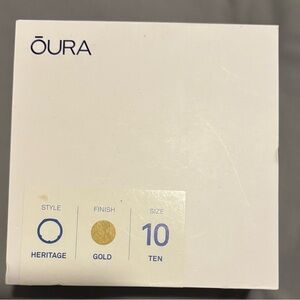 Oura Heritage Ring Size 10 GOLD